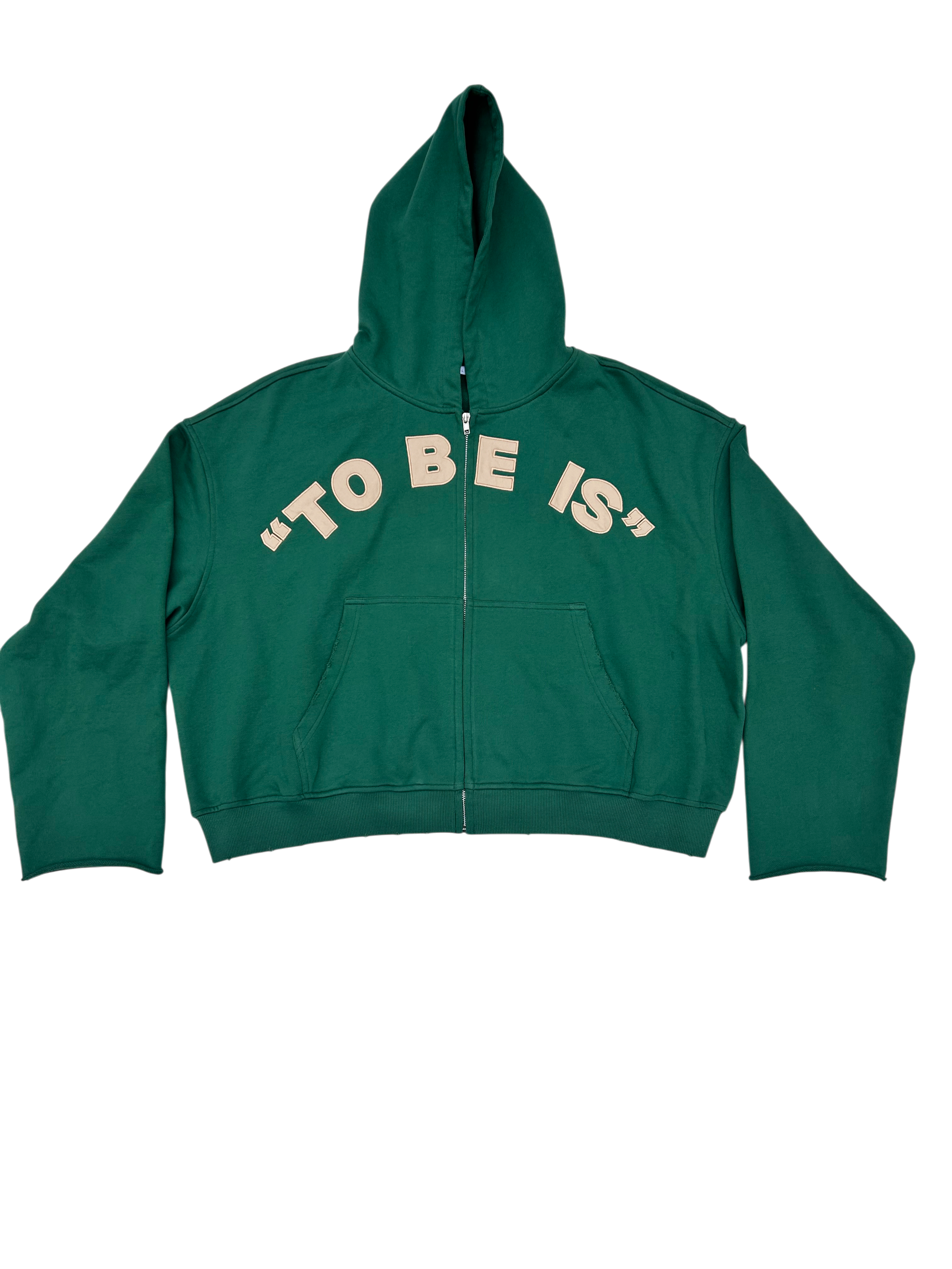 "TO BE IS"  GREEN